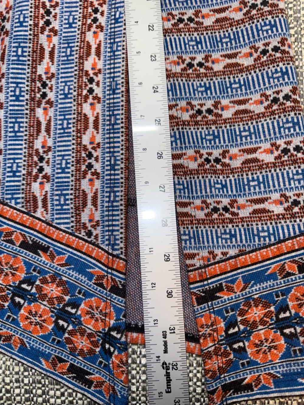 Akemi + Kin Anthropologie Women's Striped Splendor Patterned Midi Skirt Size M - Picture 10 of 13
